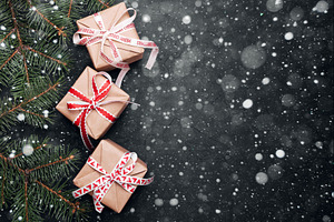  Three Christmas handmade presents