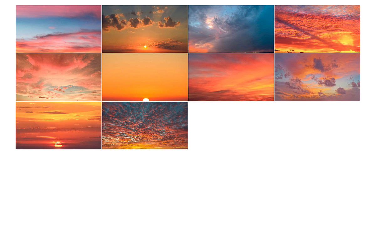 Sunset Sky Replacement Pack, a Preset Add-On by Pix Cafe (Photo 7 of 7)