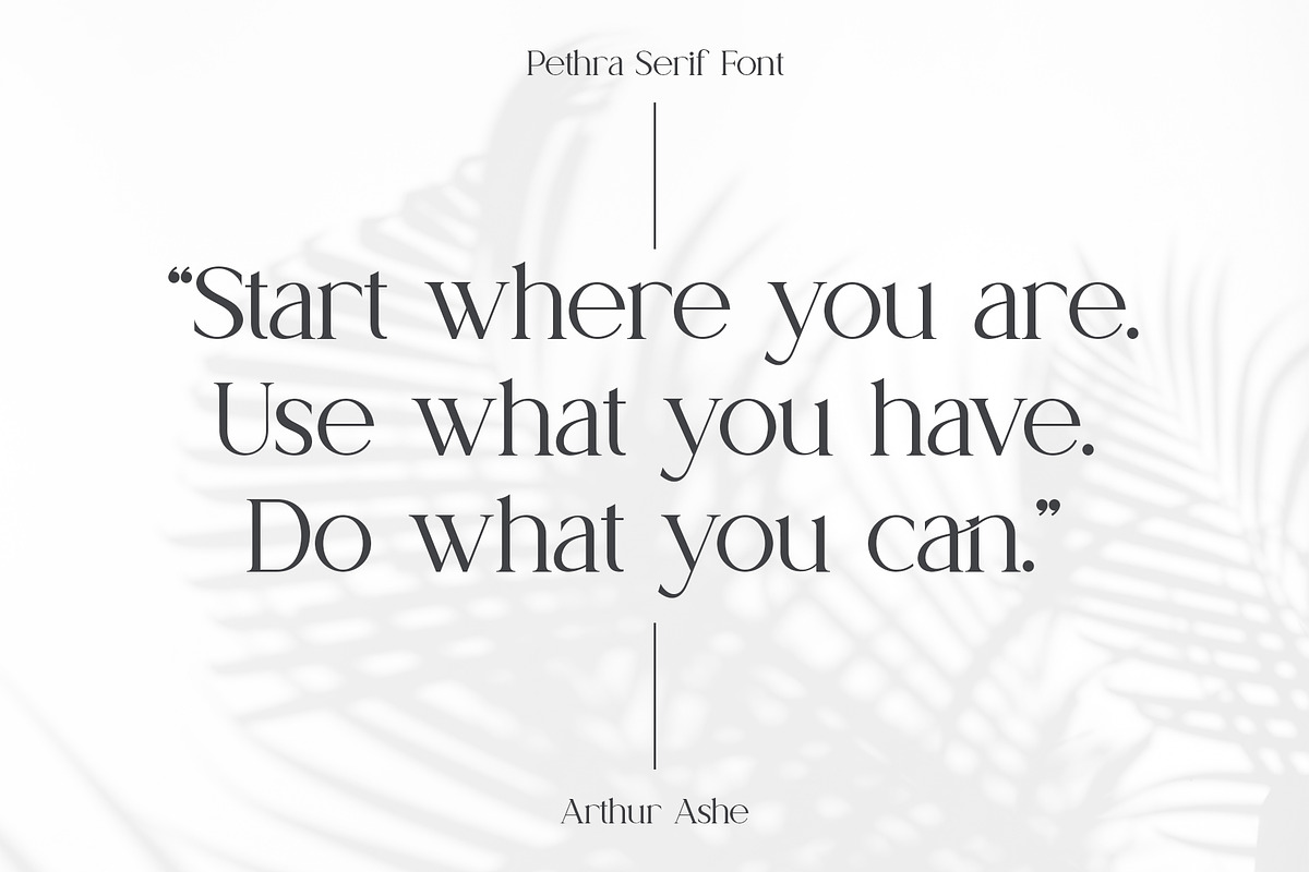 Pethra - Modern Serif Font, a Serif Font by Ermedia Studio (Photo 6 of 12)