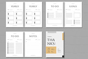 Planner Template Layout, a Stationery Template by MightyDesign (Thumbnail 4 of 7)