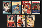 50's Magazine Cover Templates, a Magazine Template by Studio Dusk (Thumbnail 6 of 14)