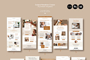 Newsletter / CANVA, PS, INDD / Kayla, an Email Template by Mirazz (Thumbnail 13 of 13)