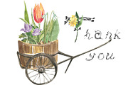 My garden. Watercolor set, an Illustration by Love Watercolor Store (Thumbnail 13 of 13)