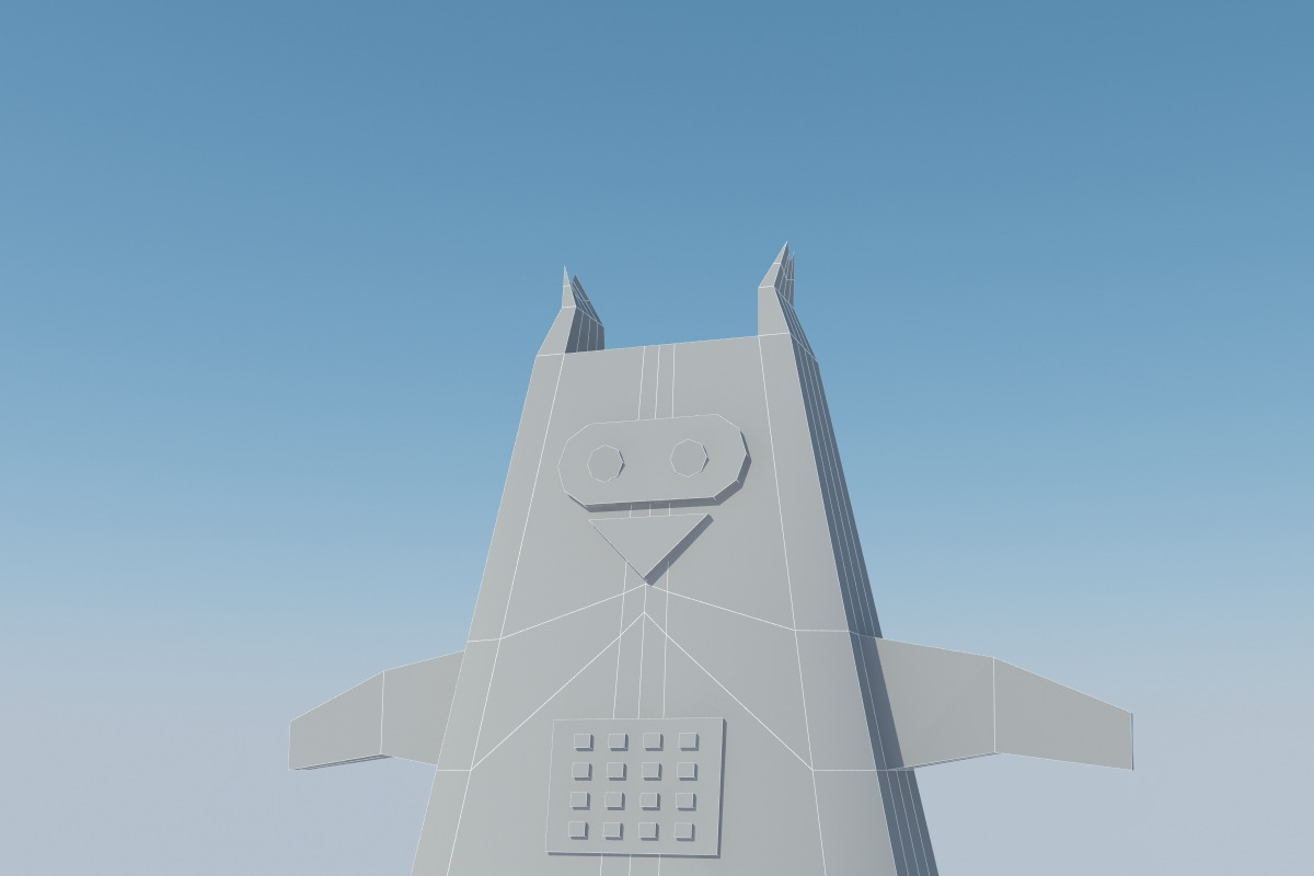 Low Poly Space Robot, a Characters & Person 3D Model by XYZ Space (Photo 5 of 5)