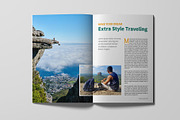 Travel Magazine Template, a Magazine Template by xtratimebd (Thumbnail 6 of 9)