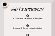 Clean Resume Template, a Resume Template by X-Type (Thumbnail 5 of 5)