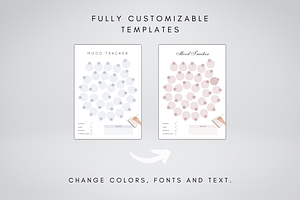 Editable Mood Tracker Templates