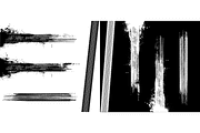Car tire tracks texture set, a Texture Illustration by SergeyBitos (Thumbnail 1 of 12)