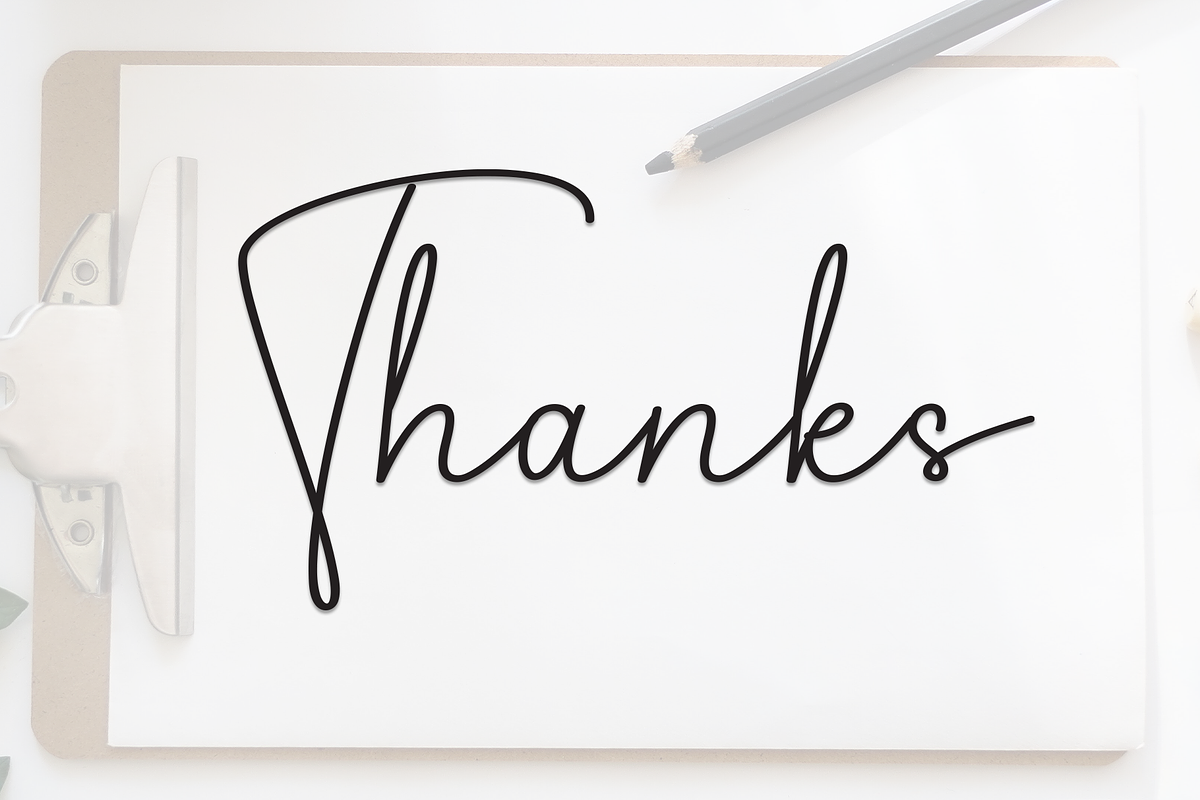 Simple Handwriting | Script Font, a Handwritten Font by Scratchones (Photo 8 of 8)