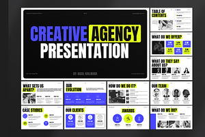 Creative Agency Presentation, a Presentation Template by E-Type