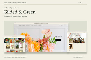 Shopify Theme for Florists, a Shopify Template by Layl Atelier