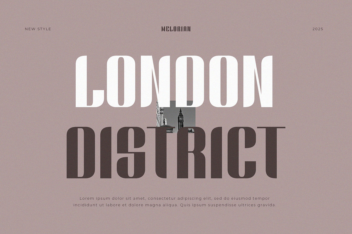 Melorian – Bold Condensed Sans Serif, a Sans Serif Font by BrandSemut (Photo 6 of 8)