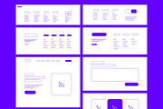 Header Footer Wireframe UX Design, a Wireframe Template by ContestDesign (Thumbnail 2 of 3)
