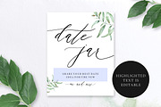 Date Jar Sign, Aurora, an Invitation Template by Alice Bluefox (Thumbnail 5 of 6)