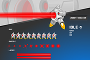 Robot Game Enemies Sprite Art Pack 1, a Graphic by ridjam (Thumbnail 4 of 4)