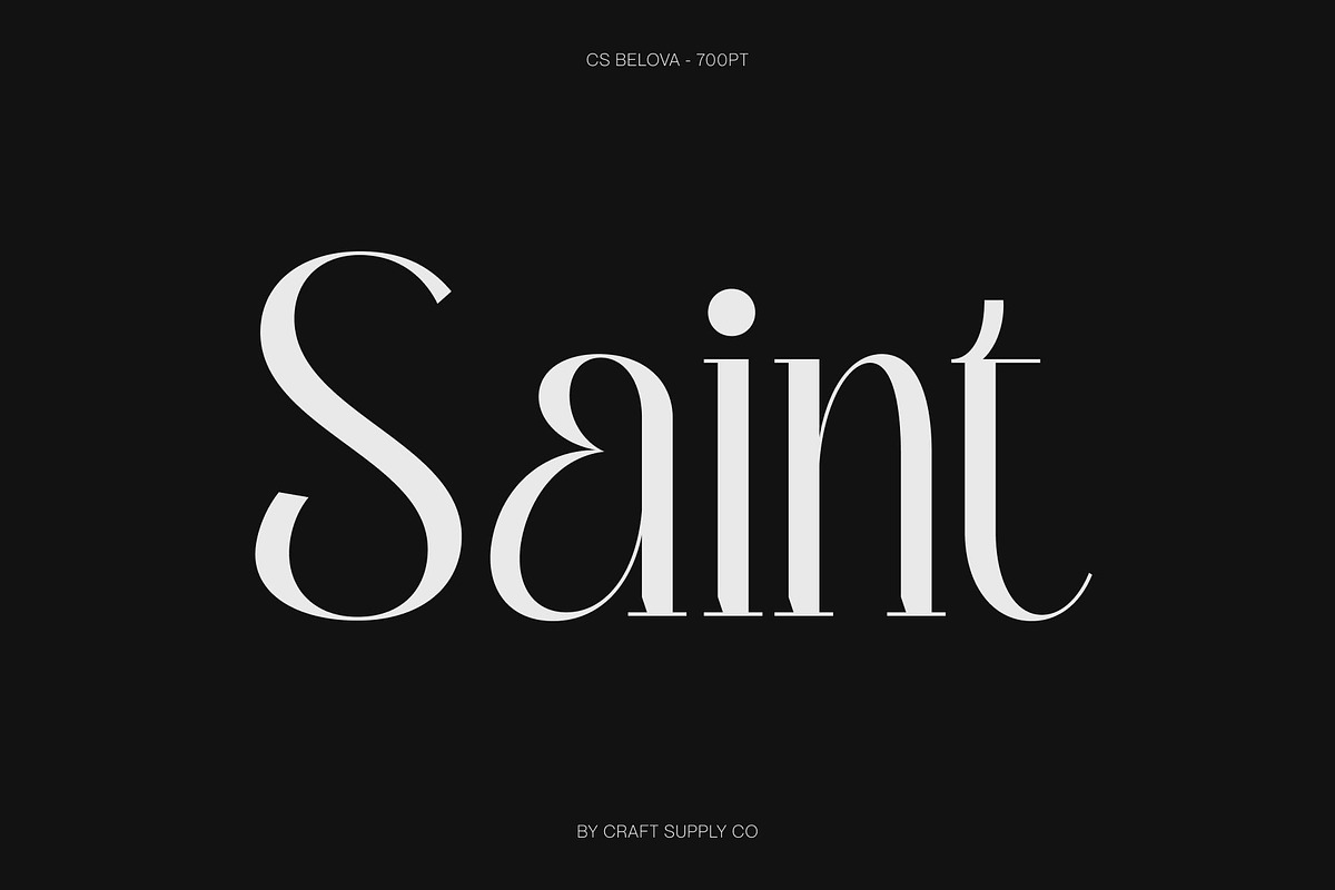 CS Belova – Elegant Serif Font, a Serif Font by Craft Supply Co. (Photo 2 of 8)