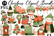Christmas Clipart Bundle, an Illustration by Daily.Designs (Thumbnail 1 of 5)