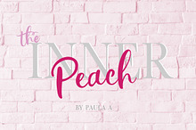 The Inner Peach | Font Duo