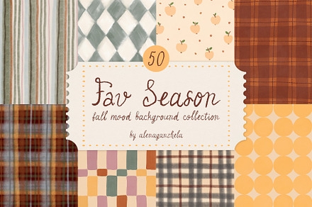 Fav Season – Cozy Fall Backgrounds, a Background Graphic by alenaganzhela