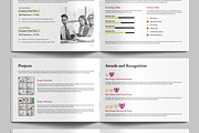 Clean Resume Booklet Template, a Stationery Template by MightyDesign (Thumbnail 4 of 8)
