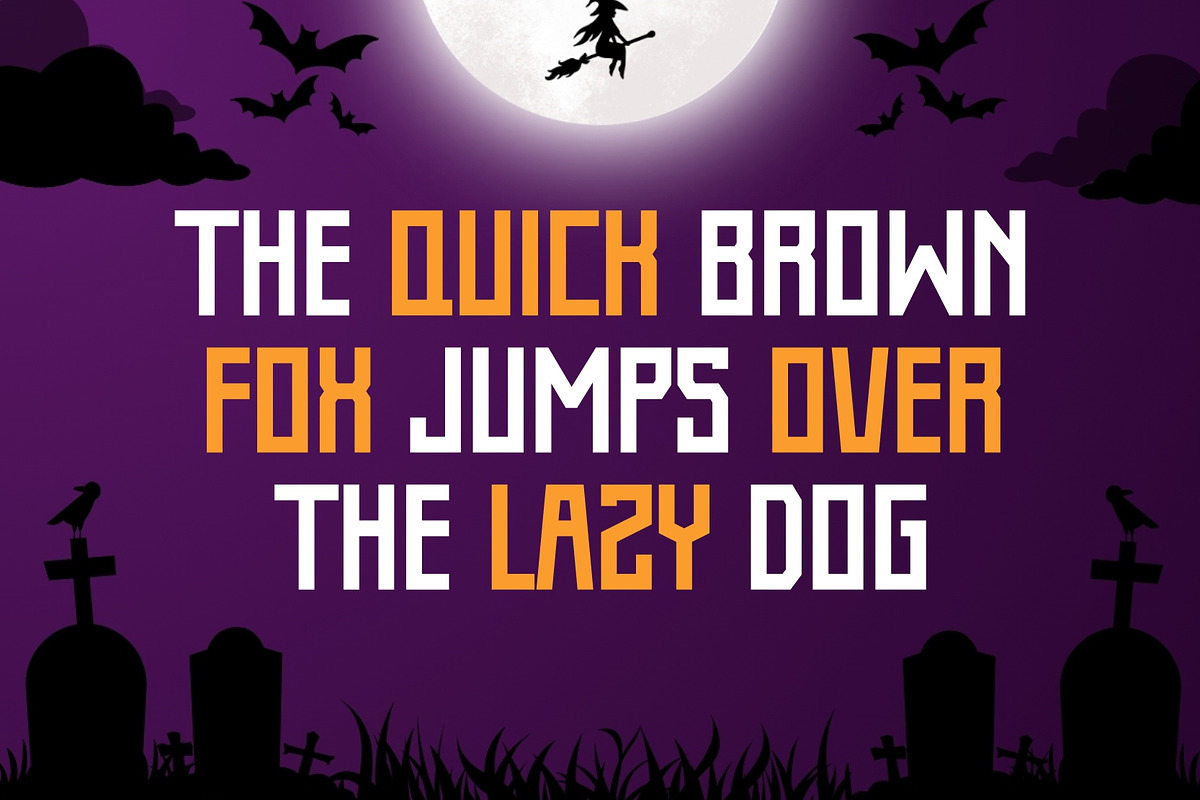 Halloween Sublimation - Vintage Font, a Sans Serif Font by Pian45 Studio (Photo 10 of 12)
