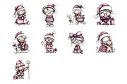 Whimsical Old Lady Christmas, an Illustration by Design Market (Thumbnail 2 of 3)