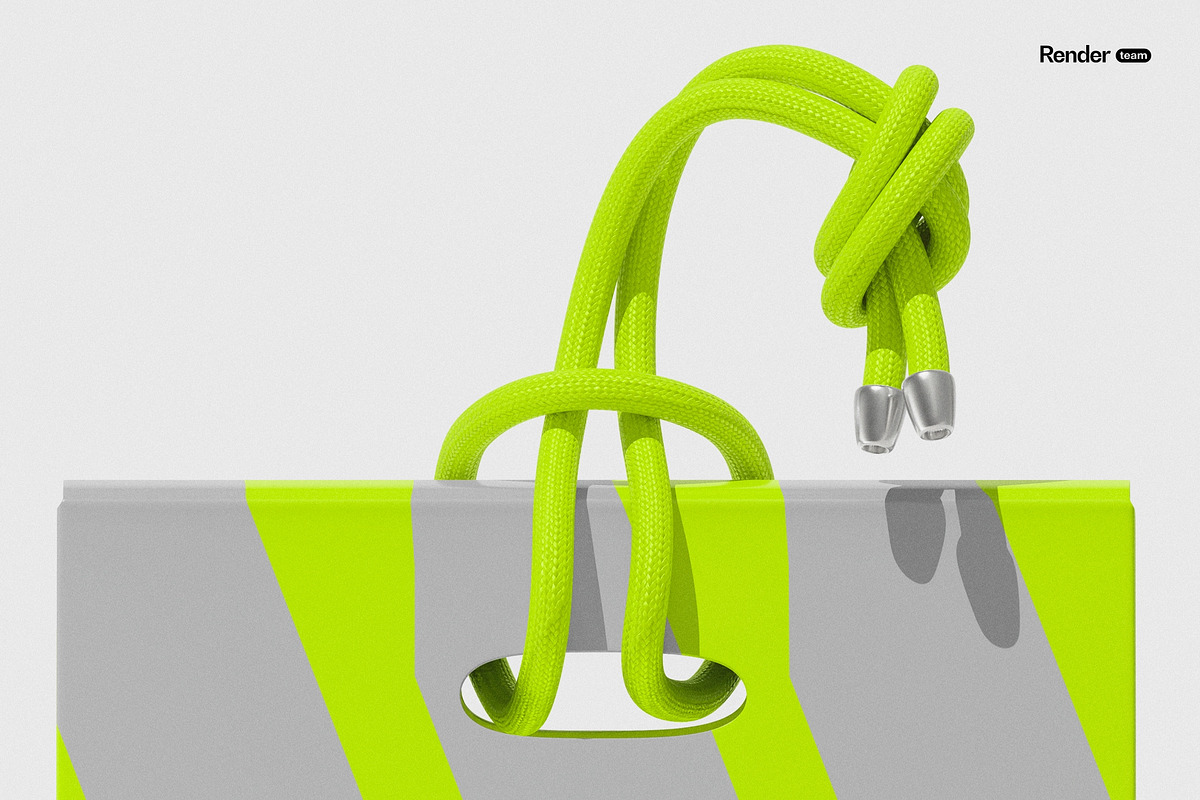 Paper Bag Mockup Set, a Packaging Mockup by Renderteam (Photo 6 of 11)