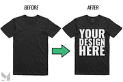 Realistic T-Shirt Mockup, a Shirt Mockup by THE MOCKUP SHOP (Thumbnail 3 of 5)