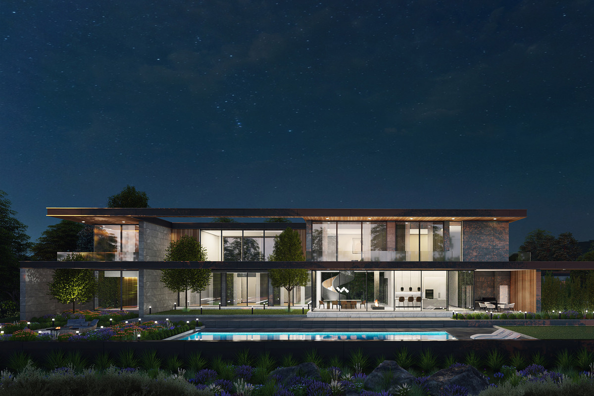 Villa Horizontal 3D, an Architecture 3D Model by Just Necessary (Photo 3 of 21)