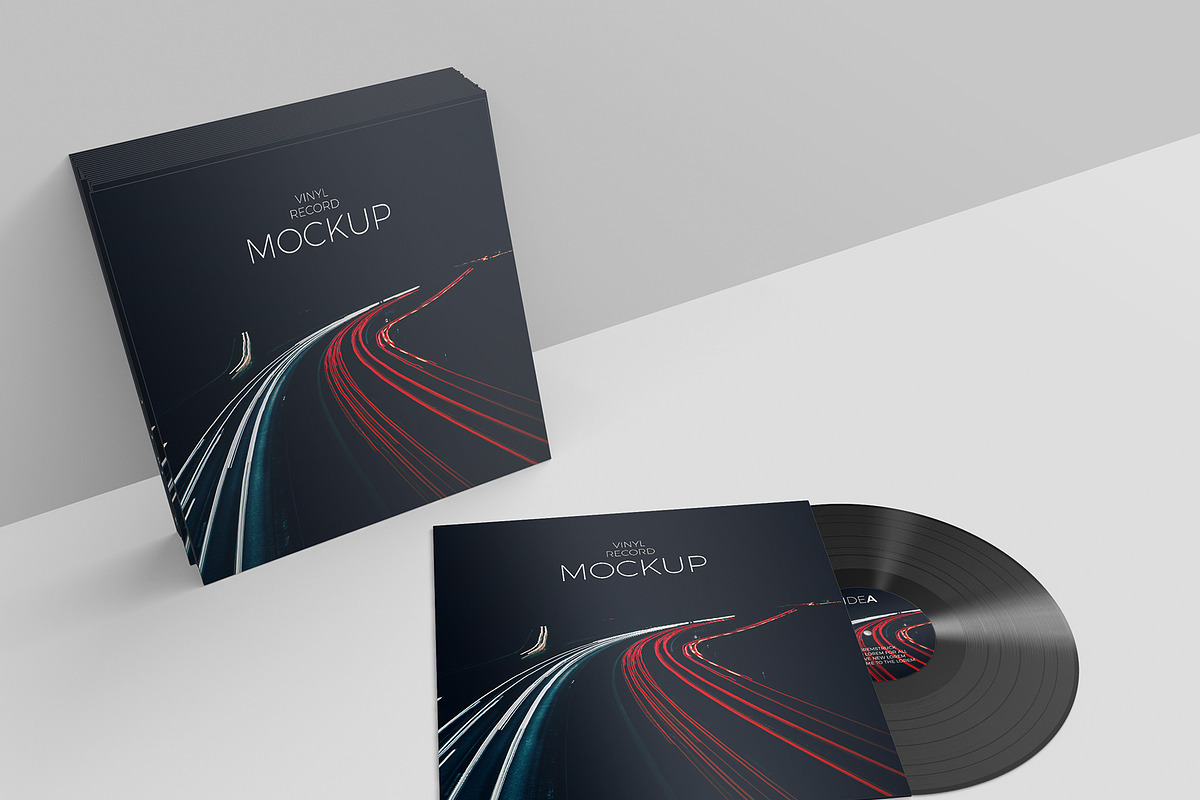 Vinyl Record Mockup, a Hoody Mockup by KIPET (Photo 9 of 14)