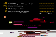 12͘8 DAT͞A̵ ͡GLI͞TCH T̨E͢X͢T͟URE̴Ś, a Texture Graphic by yegor.kumachov (Thumbnail 2 of 11)