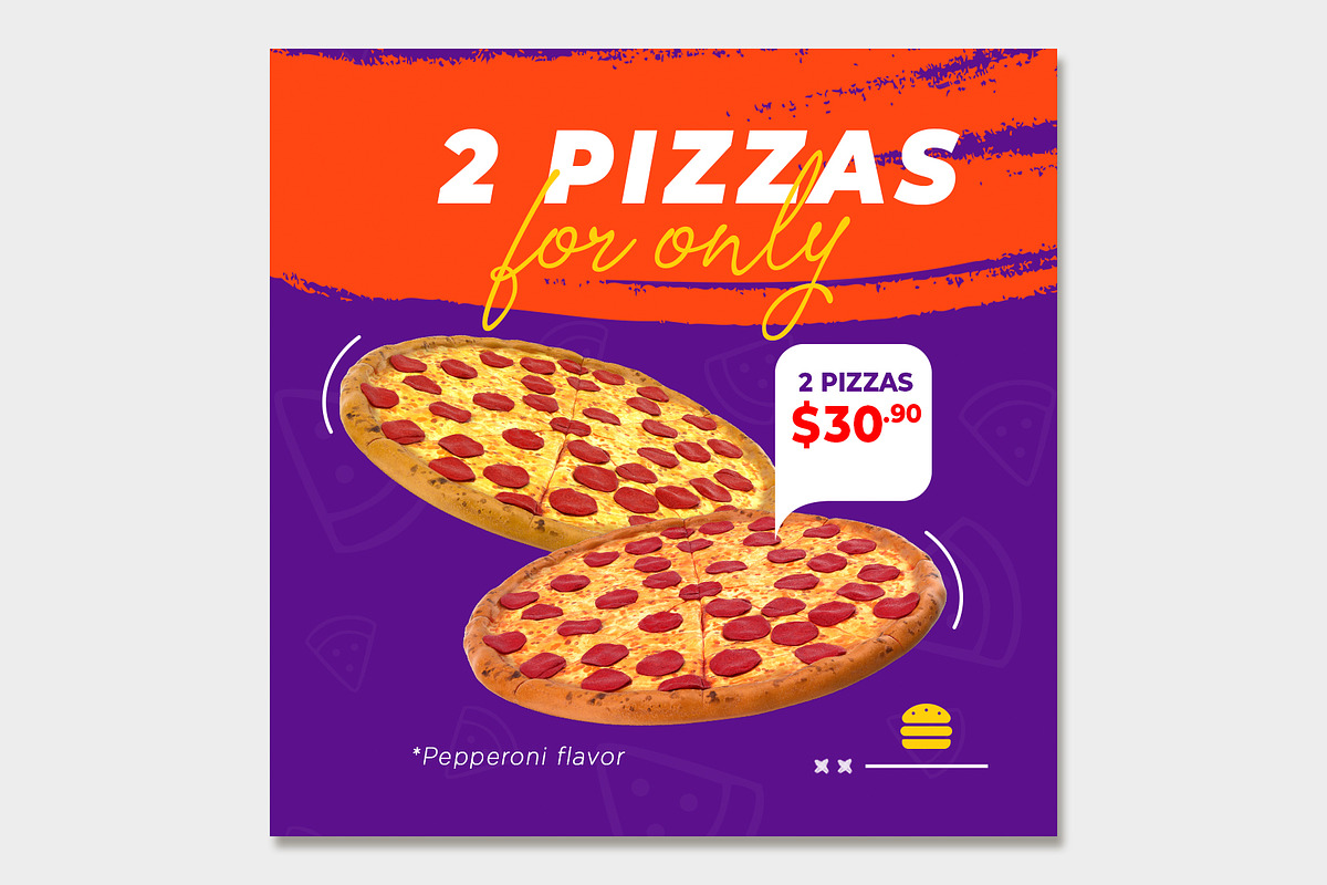 Social Media Fast Foods Template, a Social Media Template by rogeriomarcos (Photo 9 of 11)