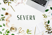 Severn Sans Serif Font Family, a Sans Serif Font by Creativetacos (Thumbnail 1 of 5)