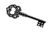 Vintage Skeleton Key Bundle, an Illustration by Gaye Art (Thumbnail 19 of 31)