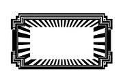 Art Deco Frame SVG Bundle, an Illustration by Creativeshirt (Thumbnail 6 of 31)