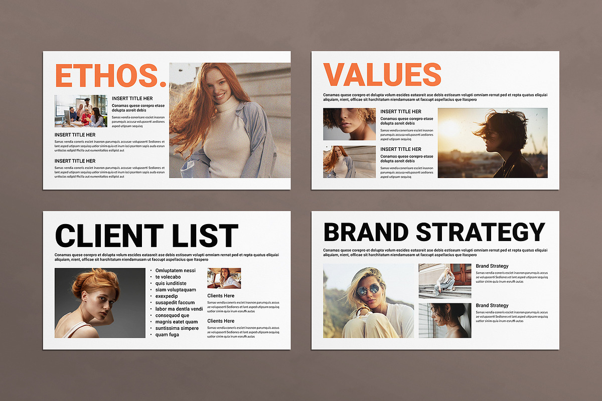 Investor Pitch Deck Presentation, a Presentation Template by E-Type (Photo 4 of 5)