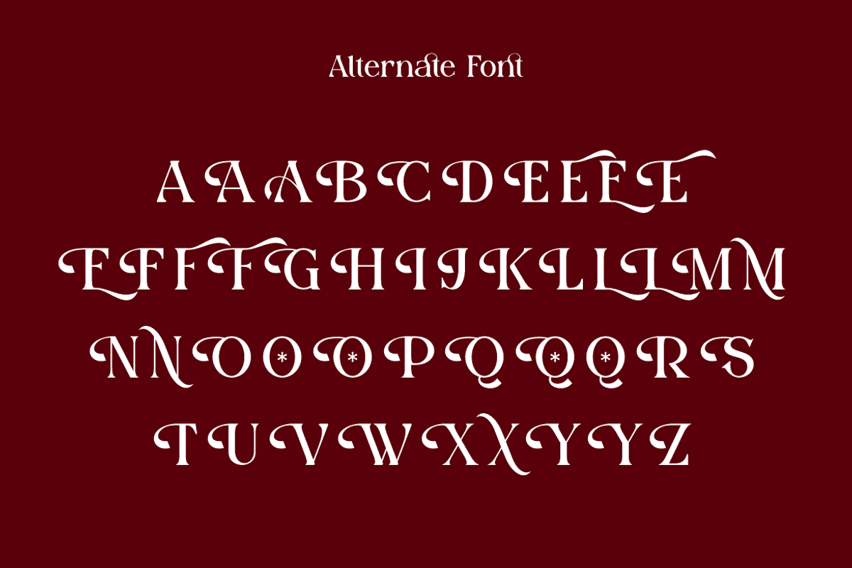 Luxoteg - Luxury Perfume Font, a Serif Font by QR Design Studio (Photo 9 of 15)