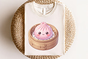 Glitter Dumpling PNG Bundle, a Seasonal Illustration by CraftArtStudio (Thumbnail 4 of 4)