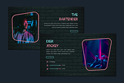 Cromagnon - Neon Presentation, a Presentation Template by deasign (Thumbnail 4 of 14)