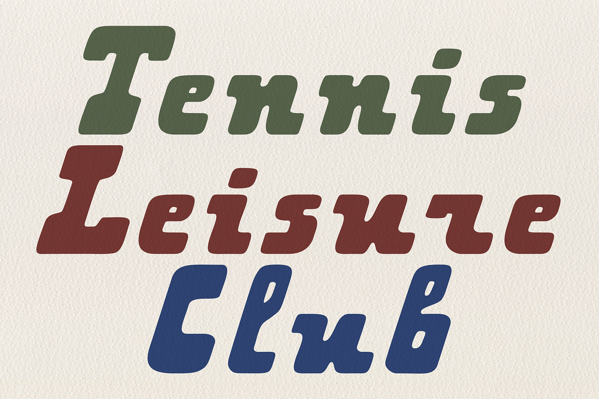 Court Crush Retro Bold Italic Slab, a Slab Serif Font by Struvictory.art (Photo 4 of 9)