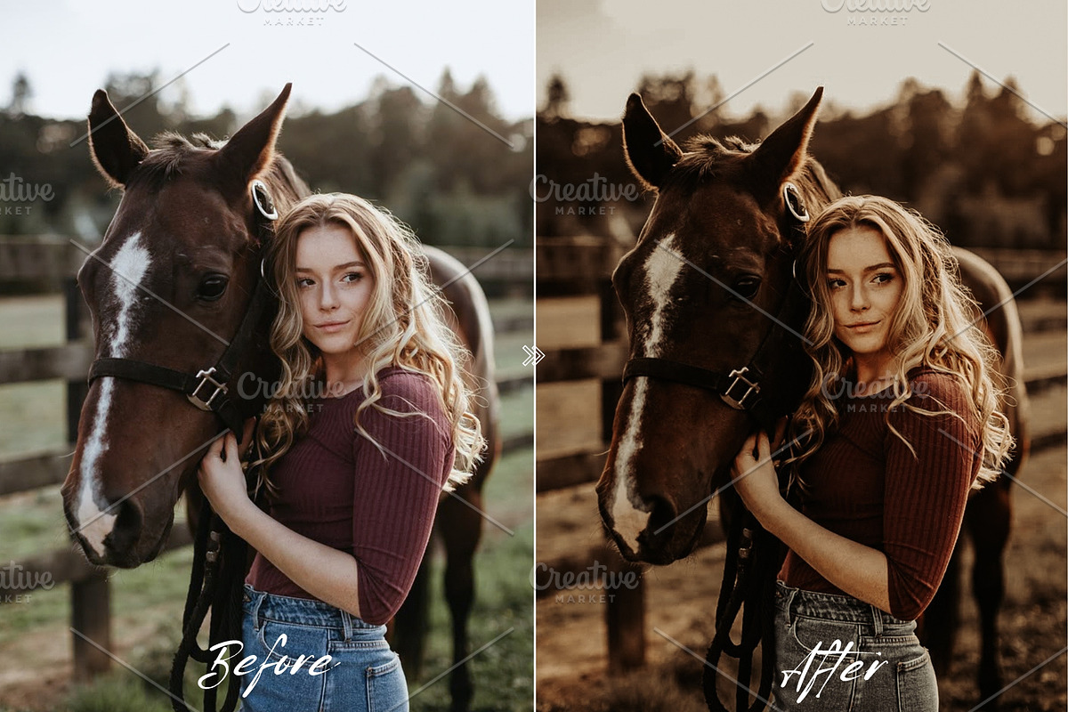 10 Western Cowgirl Lightroom Presets, a Preset Add-On by MEPRESETS (Photo 5 of 8)
