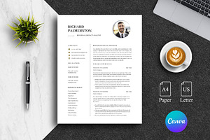 Executive CV Template Pack | Canva