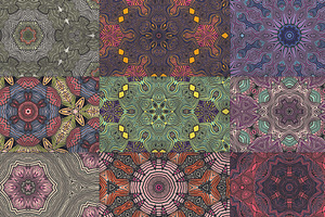 Seamless Pattern Mandala