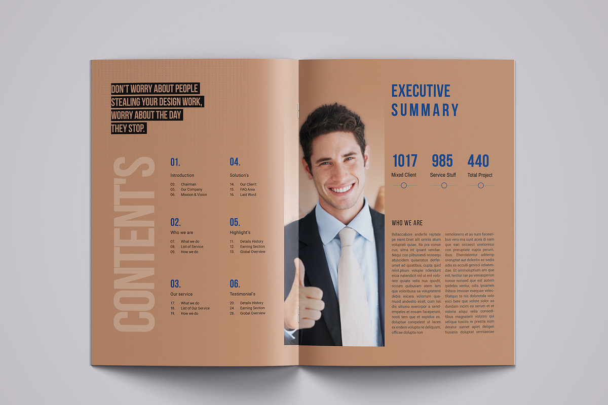 Brochure, a Brochure Template by Elite_Standard (Photo 2 of 13)