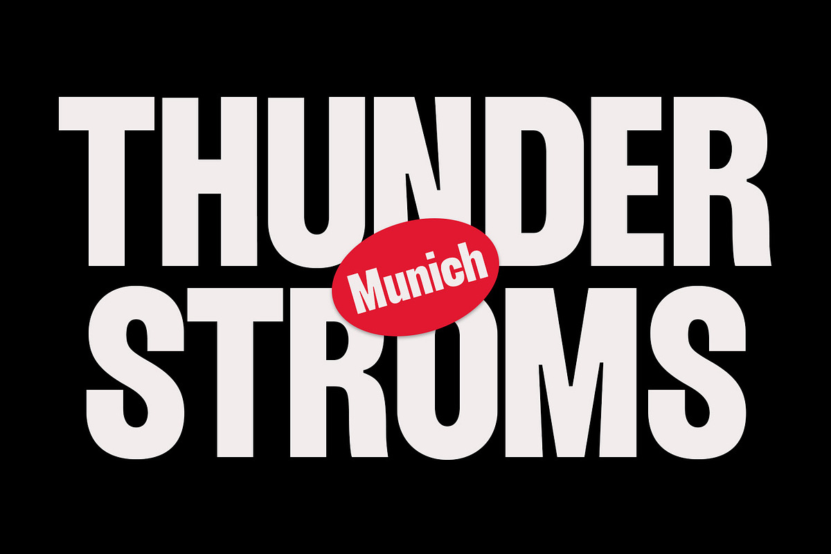 Munich - Condensed Font, a Sans Serif Font by Viswell (Photo 3 of 9)