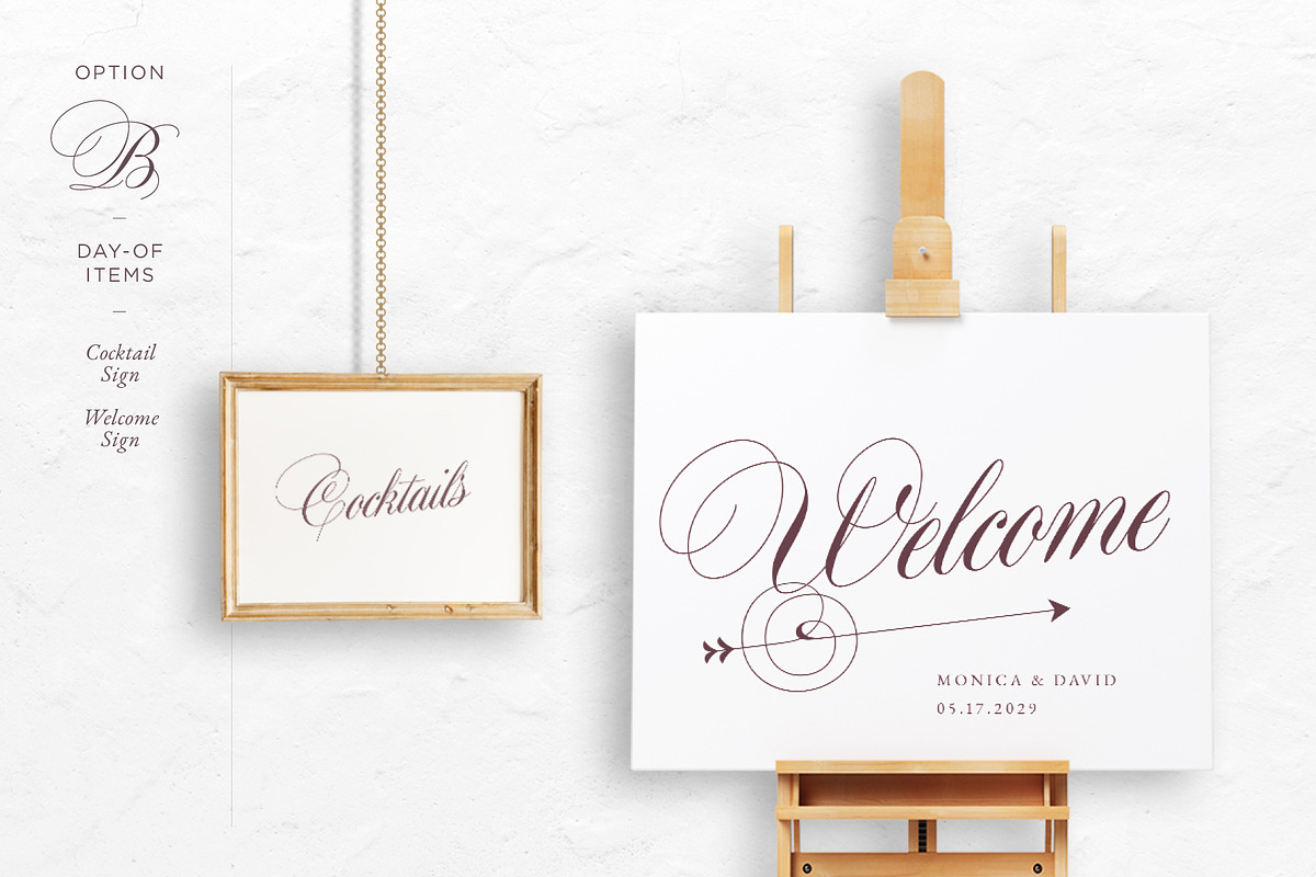 Old England Wedding Suite Collection, an Invitation Template by volume 1 visual design (Photo 10 of 33)