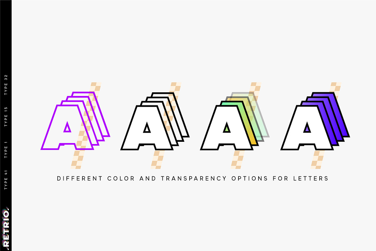 Retrio. OTF-SVG Color Family, a Symbol Font by Luxfont (Photo 7 of 11)
