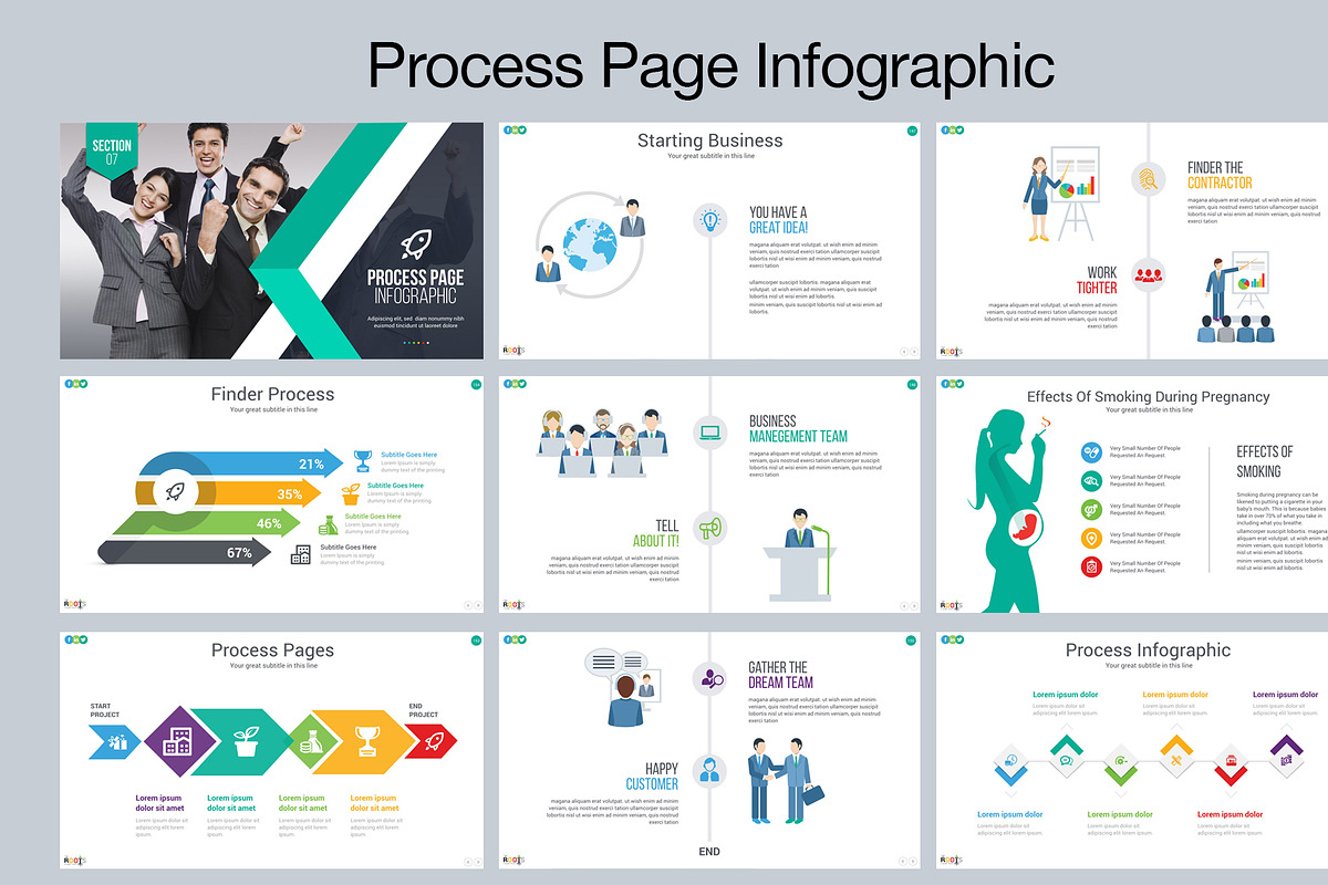 Roots Presentation Template, a Presentation Template by PixWork (Photo 17 of 51)