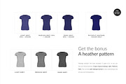 6x Women T-shirt Ghost Mock-ups Set, a Books & Magazine Mockup by Apparel_Mockups (Thumbnail 13 of 22)
