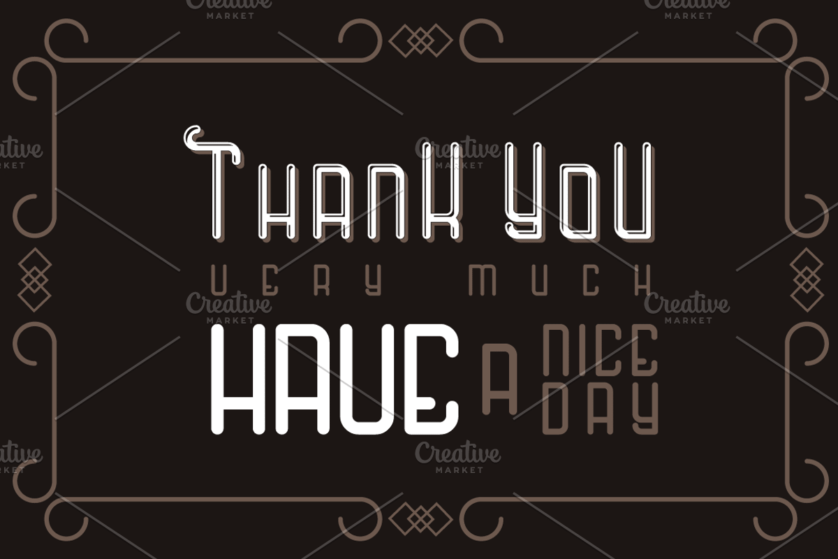 Birmingham typeface preview 5